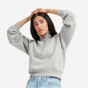 Everlane 1/4 Zip Sweatshirt